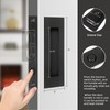 TSOEORET Pocket Door Edge Pull and Recessed Finger Flush Pull（6