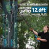 Jovant Cordless Pole Saws for Tree Trimming,2-In-1 Mode Cordless Pole