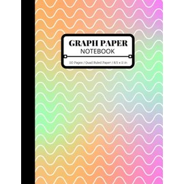 Graph Paper Composition Notebook: Large Simple Graph Paper Journal | Quad Ruled 5x5 | 8.5 x 11 | 110 Pages | Grid Paper for School, College and University Math, Science, Art and Engineering Students