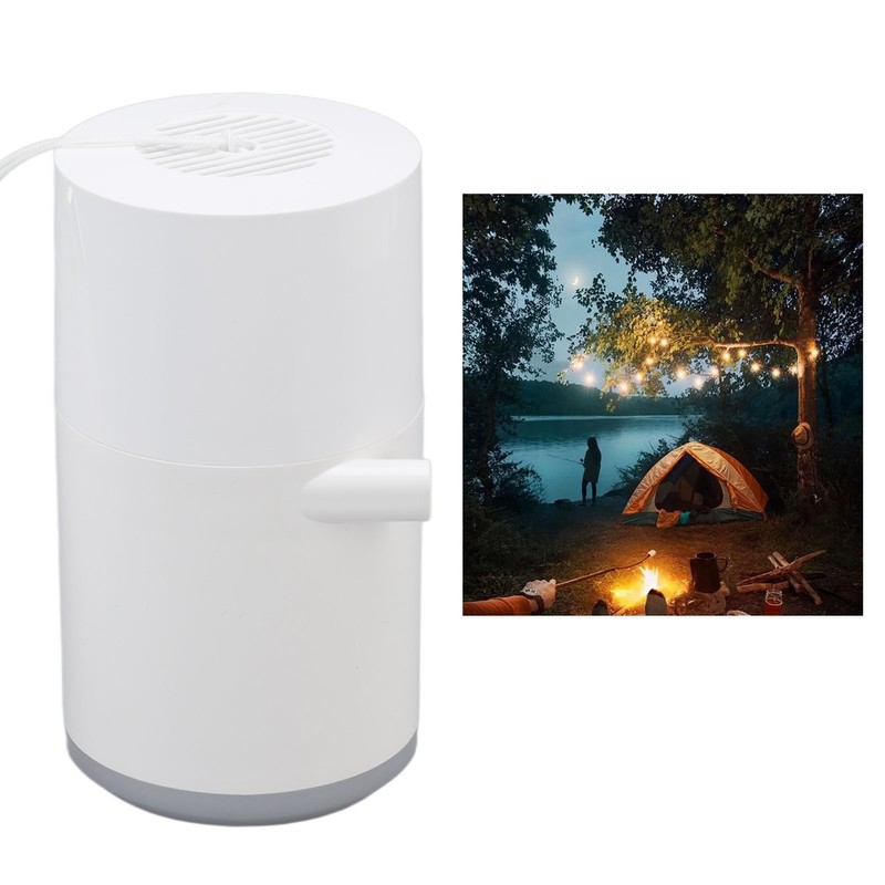 Electric Vacuum Pump USB Charging Inflatable Pump with 4 Lighting