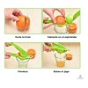 Importeek 25pz Exprimidor Limon Limas Citricos Manual Utensilio Cocina