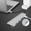 TypeC 6 in 1 Hub MultiFunctional Expansion Dock TypeC to