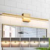 Epinl Gold Vanity Lights for Bathroom - 31.5 inch Brushed