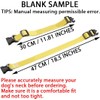 CENWA Do Not Feed Dog Collar Yellow Caution Dog Collar