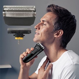 Smaeti Shaver Replacement Foil Razor Head Cutter Compatible for B-raun 51B WaterFlex WF1s WF2s 5444, 5643, 5644, 5645 Replce Model 8374, 8377, 8385 C&R, 8581, 8583, Black