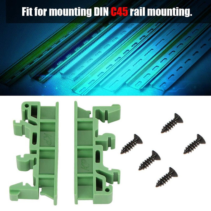 PCB DIN C45 Rail Adaptor / PCB Mounting Bracket /