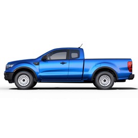 Dawn Enterprises FE-RANGER19-SC Painted Body Side Molding Compatible with Ford Ranger - Saber Metallic (GU)