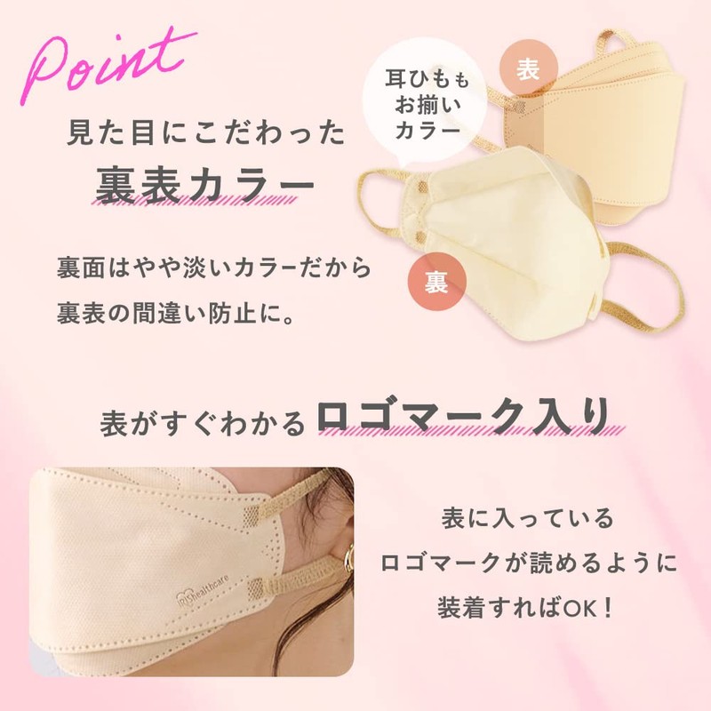 [アイリスオーヤマ] マスク 不織布 ダイヤモンド型 立体 3D 25枚入 ふつうサイズ 小顔 夏カラー