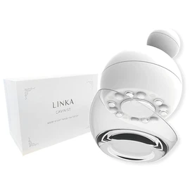 LINKA Handy Cavitation, Waterproof, RF Radio Wave, EMS LED, Diet, 3 Levels Adjustable, For Women, Full Body Esthetics, For Face and Body, Home Use, Japanese Instruction Manual Included