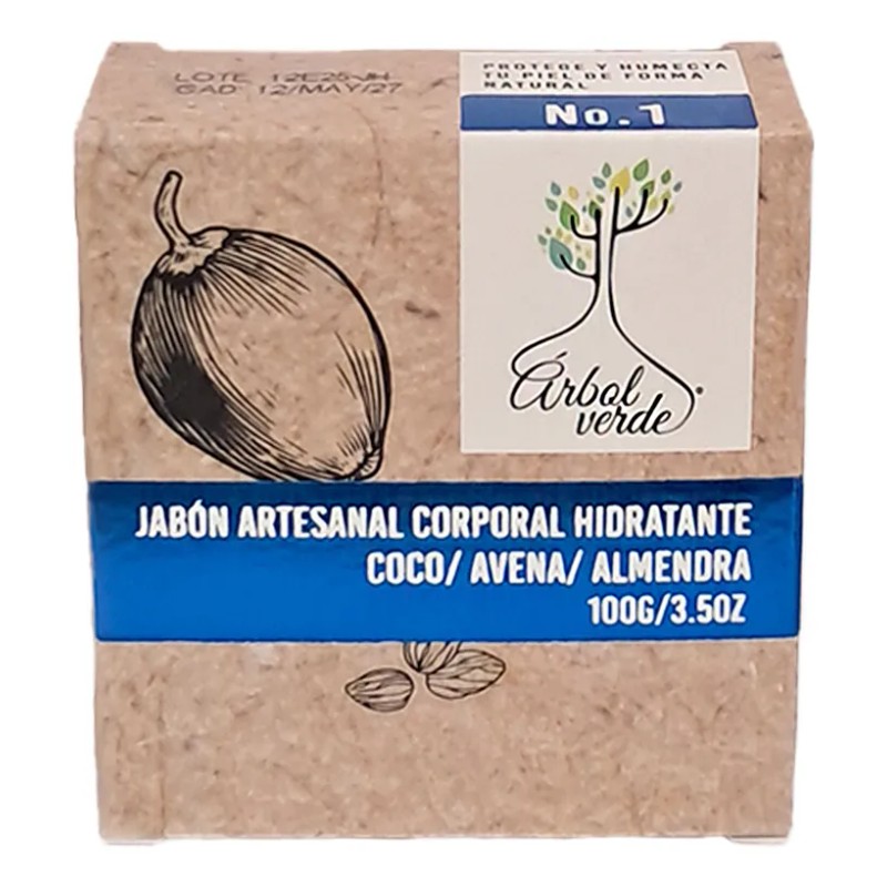 3 Pack Jabn Artesanal Corporal Cuidado Natural Vegano 100 G
