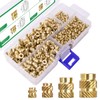 Kit de 500 piezas de insertos roscados para ajuste térmico