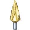 TRUSCO TSDSC27 Step Drill, 2-Blade Titanium Coating, 0.2 - 1.1