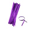 Leline's Metallic Twist Ties, 100 Pieces 6 inches Bag Ties,