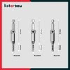 KOTARBAU Set of 3 Hinge Drill Bits Self-Centring HSS Steel