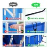 POEPRH 4 Pack Solar Pool Cover Holder, Adjustable Pool Storage