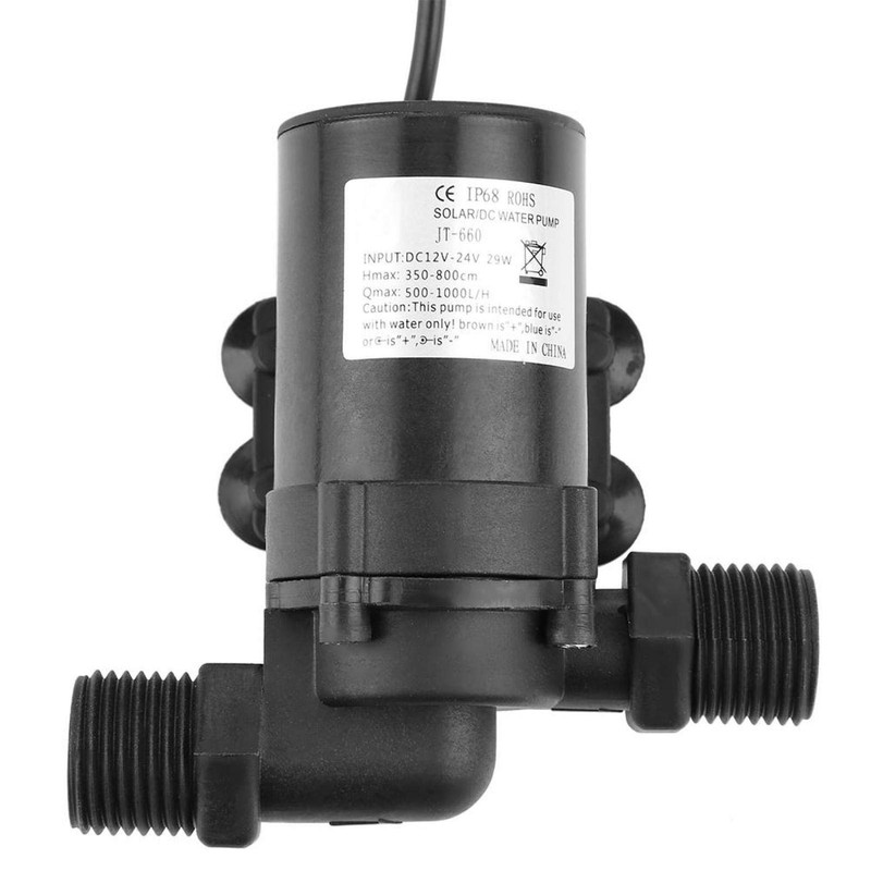 DC Brushless,24V -40℃ ~100℃Mini Hot Water Circulation Boost Pump,Low Noise,Good