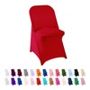 AlGaiety Spandex Chair Cover,12PCS,Chair Covers,Living Room Folding Chair Covers,Removable Chair