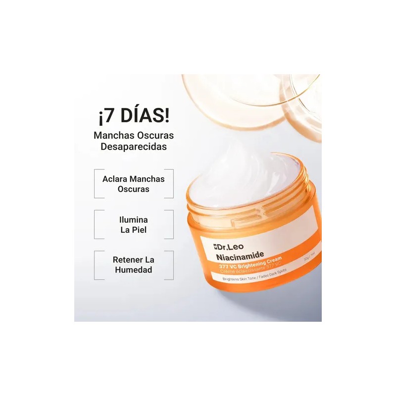 Dr.leo Crema Facial 4 En 1 Con Niacinamida 377 Y