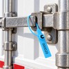 Numbered Plastic Security Seals for Cargo & Shipping – 100-Pack,