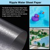 MECCANIXITY DIY Ripple Water Effect Sheet 10.6 x 7.9 Inch