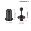 sourcing map 12 Pairs Speaker Small Peg Kit Guides 25.5mm