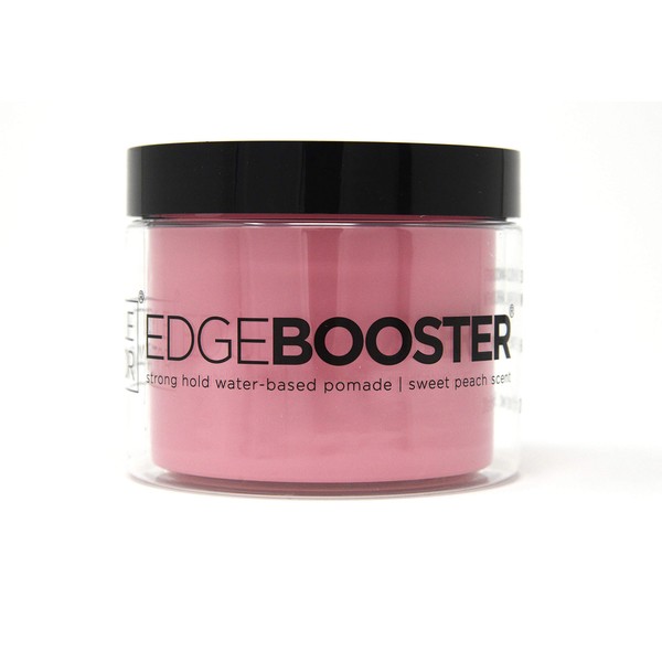 Style Factor [Big Jar] EDGEBOOSTER strong hold water-based pomade 9.46 fl oz. #sweet peach scent