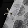 SCHOAL Roman Blind No Drilling Required Burnout Curtains Transparent Eyelet