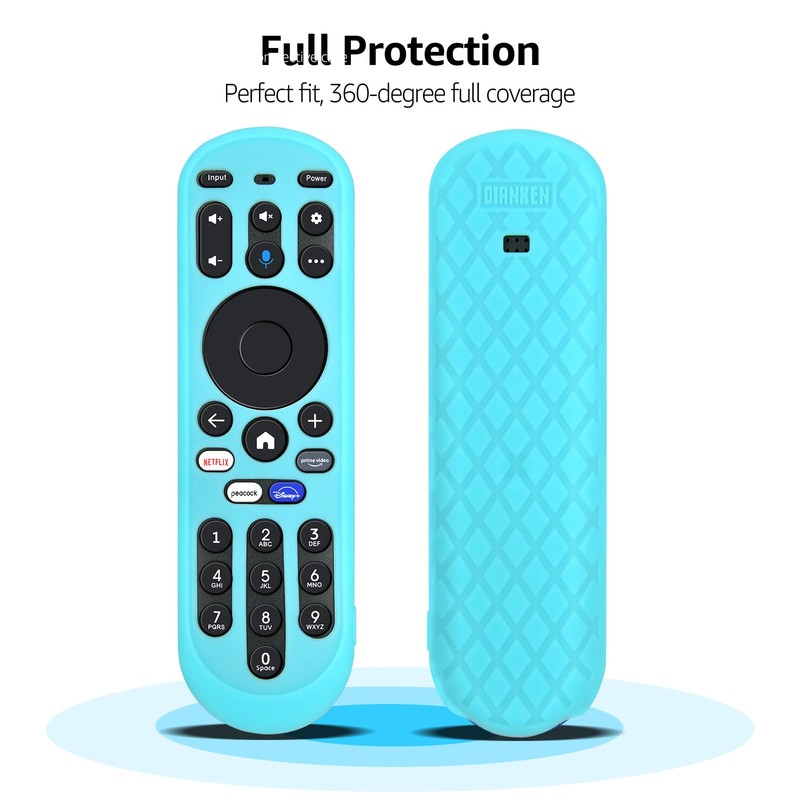 ZWP Silicone Protective Case for Xumo Smart TV Remote, for
