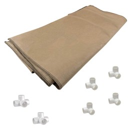 Grassroots Fabric Pots 4' x 8' Living Soil Raised Bed