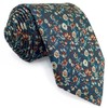 [S&W SHLAX&WING] Men's Necktie 160cm Extra Long Blue Red Orange