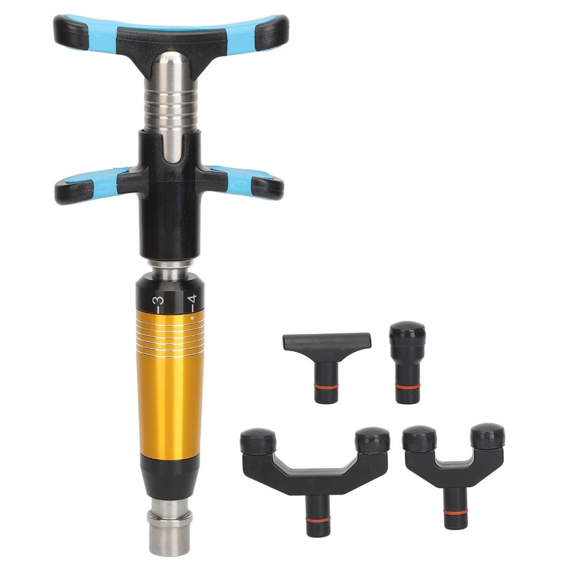 Manual Spine Adjust Tool 6 Strength 4 Heads Stainless Steel