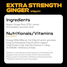 MOJU Ginger Extra Strength Dosing Bottle, 420ml