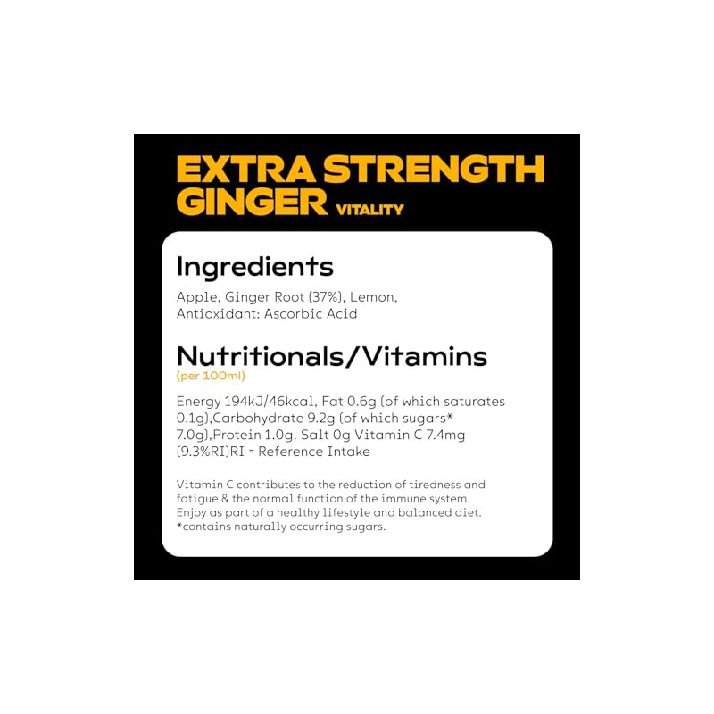 MOJU Ginger Extra Strength Dosing Bottle, 420ml