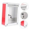 SEWACC Suggestion Box Lock Wall-Mounted and Feedback Box for Outdoor