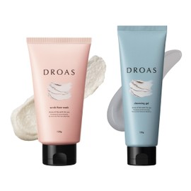 DROAS Cleansing Gel Set Clay Mild Scrub Wash Clay Cleansing Gel