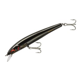 Bomber Lures BSWLS602 Salt Water Long Shot Black 6" Lure