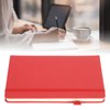 A5 Lined Notebook Portable PU Leather Hardcover Notebook with Elastic