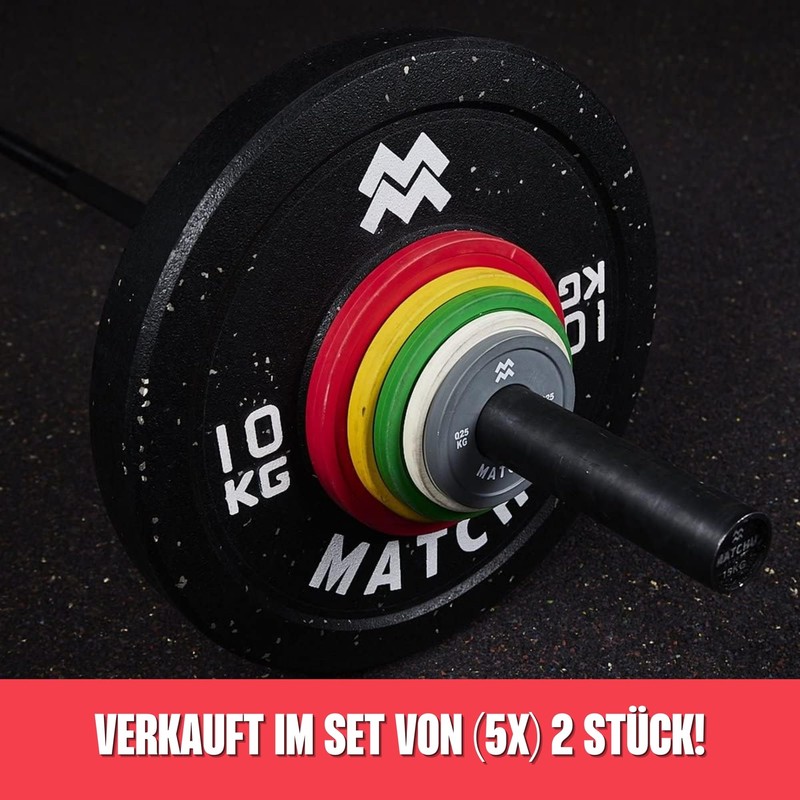 MATCHU - Fractional Plates - Mini Weight Plates - 0.25/0.5/1/1.5/2.5