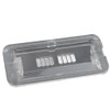 ROBUST Car Rear Number Plate Lamp Light Clear Lens Cover
