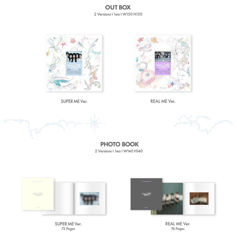 ILLIT 1st Mini Album 'SUPER REAL ME'（韓国盤）