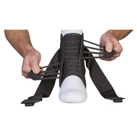 ASO Speed Lacer Ankle Stabilizer, Black, X-Large