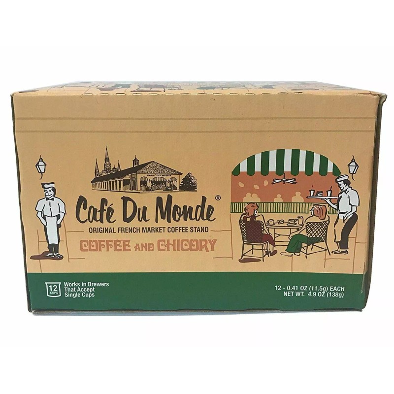 Cafe Du Monde Coffee and Chicory Single Serve Cups (72