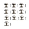 HARMAC HOUSE Round Cabinet Knobs 10 Pack Chrome Round Pull