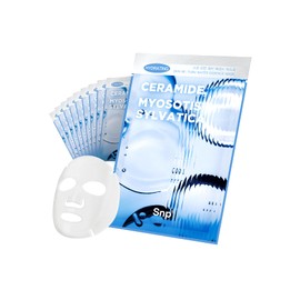 SNP [K Beauty] Skin Return Hydrating Essence Sheet Mask | Moisturizing and Protecting for All Skin Types | Vegan Sheet Masks with Ceramide NP | Korean Face Masks Skincare | Facial Mask | 10 Sheets