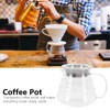 Glass Coffee Server Professional Glass Coffee Carafe Coffee Pot for