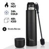 Milu Thermos Flask, Thermos Jug, 1 L, 750 ml, 500