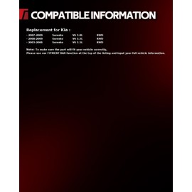 Torchbeam Front Struts Amortiguadores Delanteros Shocks Absorber Replacement for Kia Sorento 2003-2009 171109/171110