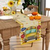 FARMNALL Back to School Table Runner 1st Day of School