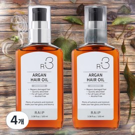 Laip Nutrition Supply Hair Oil Hair Serum R3 Argan Oil Hair Essence Unscented 4pcs 100ml / 라입 영양공급 헤어오일 헤어세럼 R3 아르간오일 헤어에센스 무향 4개 100ml