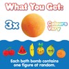 ZIMPLI - 3 x Large 100g Fruity Surprise Baff Bombz,